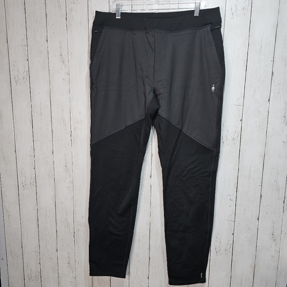 NWT Smartwool Men's Merino Sport Fleece Pants Black Size XXL Zip Pockets. - Picture 5 of 15
